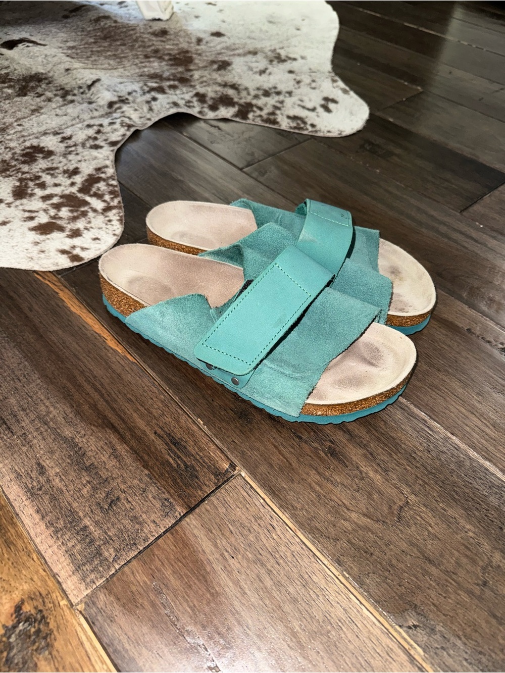 Birkenstock Kyoto Nubuck Leather Sandal